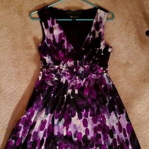 Dress Size 10. Purple Shades